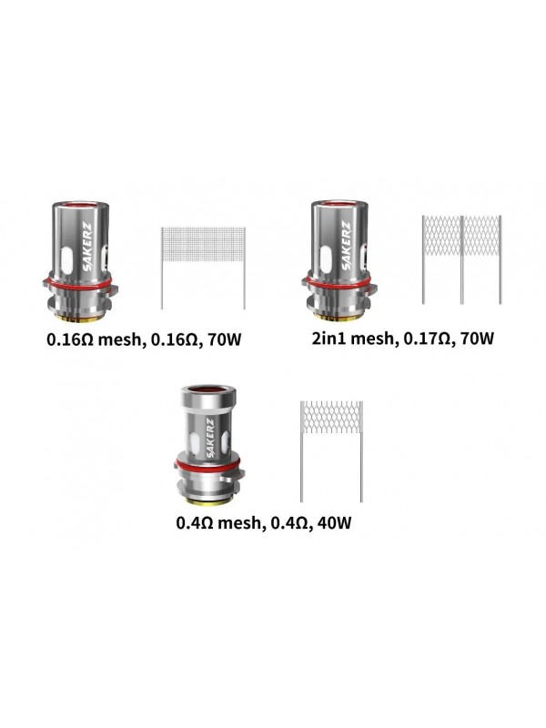 Sakerz Replacement Coils [3 pack]