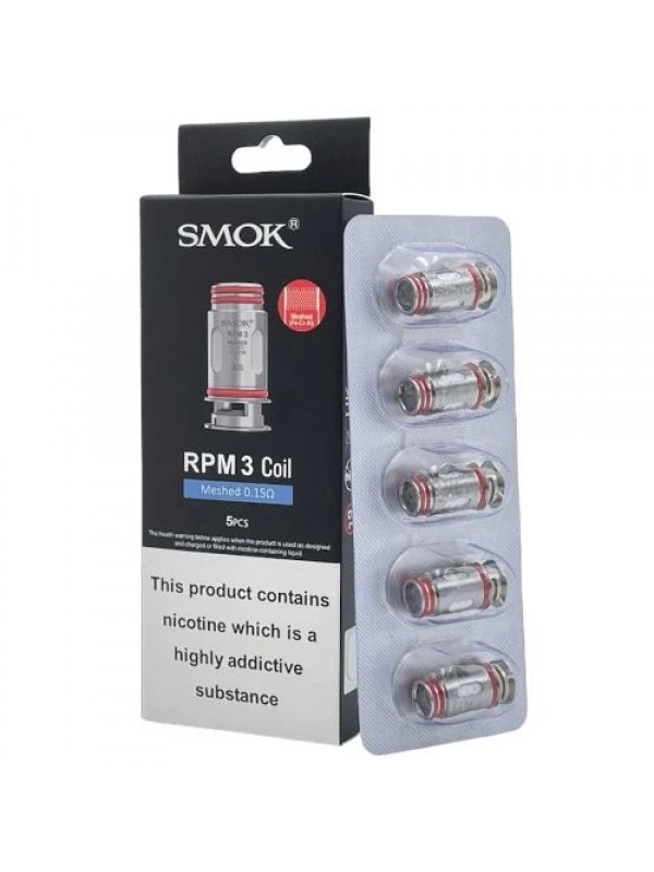 Smok RPM 3 Replacement Coils [5 pack]