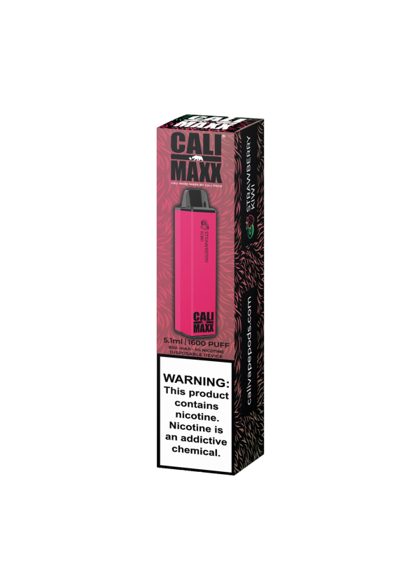 Cali MAXX Disposable 1600 puffs - Strawberry Kiwi ...