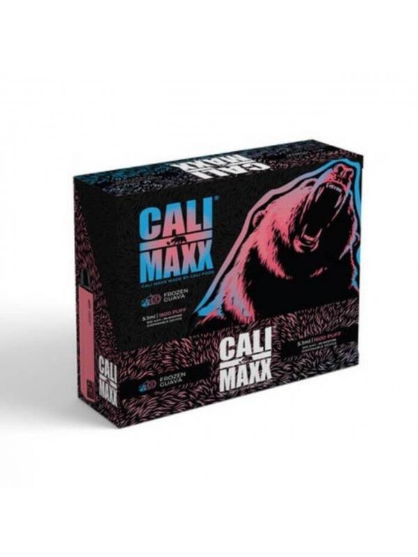 Cali MAXX Disposable 1600 puffs - Frozen Guava [CLEARANCE]