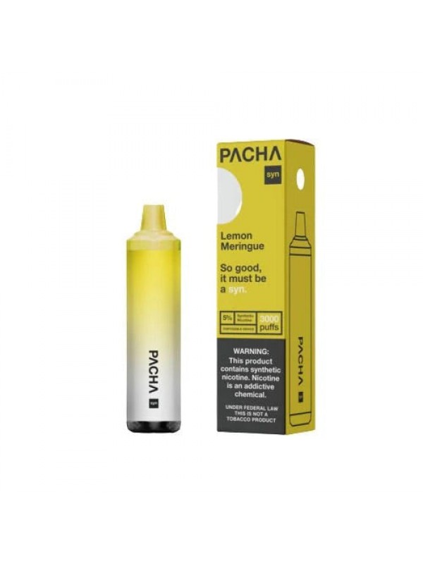 Pacha Syn Disposables by Pachamama - Lemon Meringu...