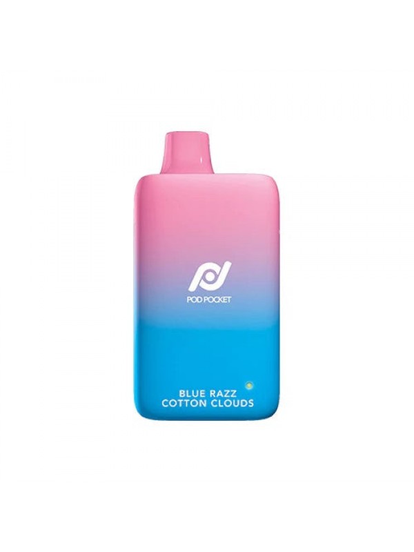 Pod Pocket Disposables [7500 Puffs] - Blue Razz Co...