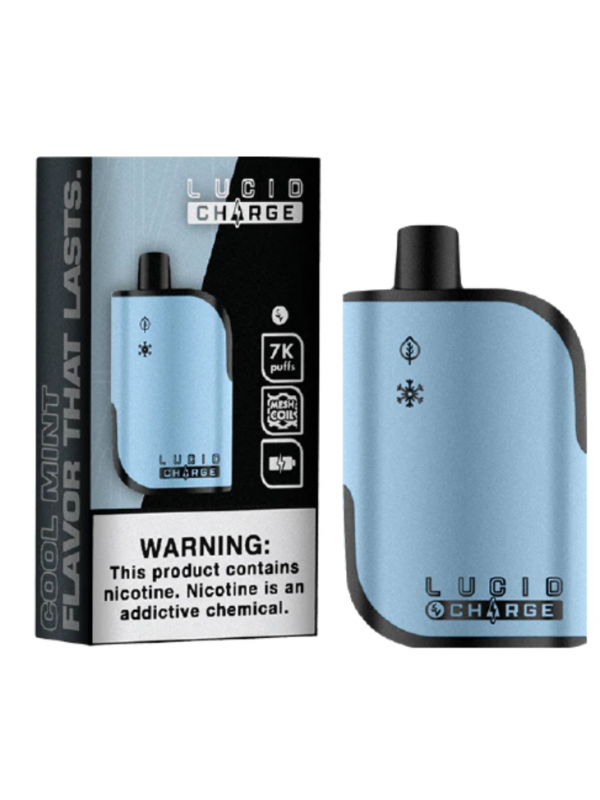 Lucid Charge Disposable [7000 puffs] - Cool Mint