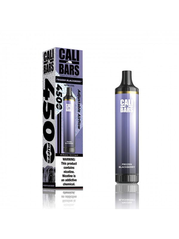 Cali Bars Disposable [4500 puffs] - Frozen Blackbe...