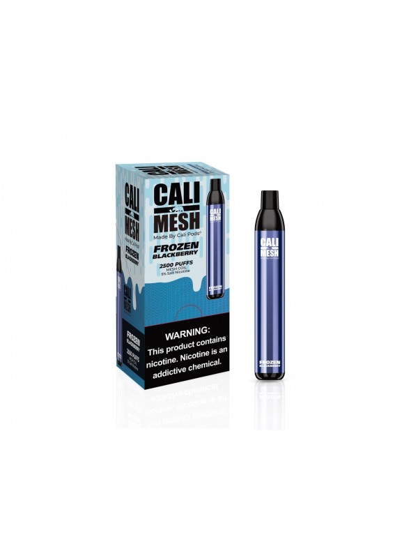 Cali Mesh Disposable [2500 puffs] - Frozen Blackbe...