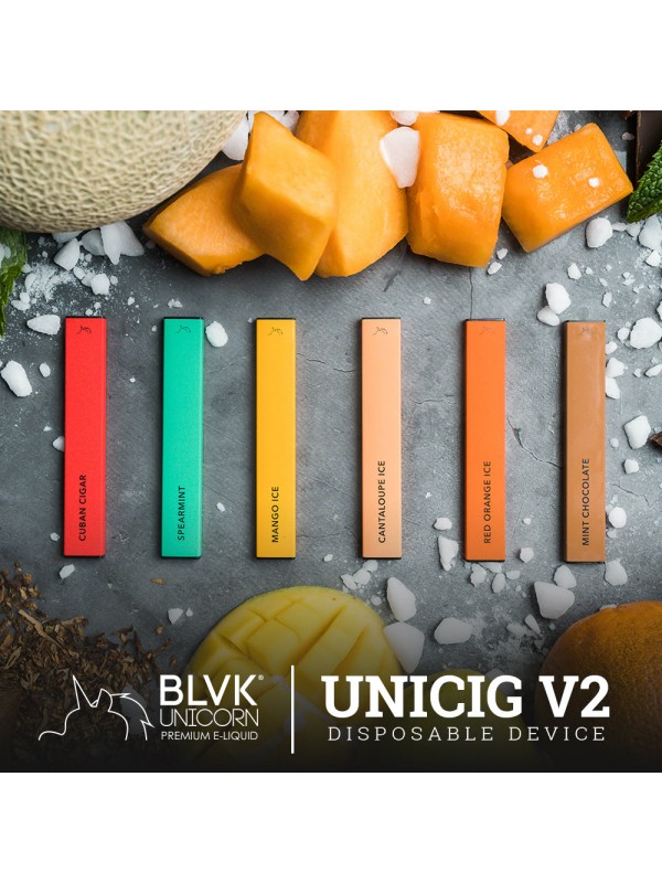 BLVK Unicorn UniCig V2 Disposable - Lychee Ice [CLEARANCE]