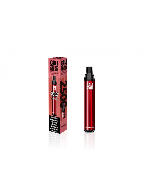 Cali Mesh Disposable [2500 puffs] - Strawberry [CL...