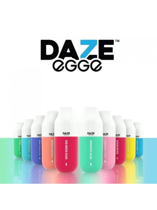 7 Daze Egge Disposable - Strapple Iced [3000 puffs]