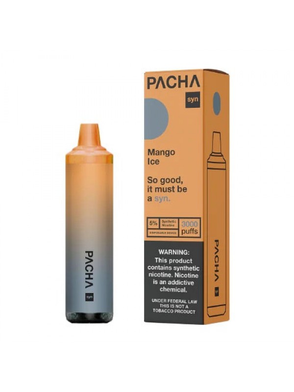 Pacha Syn Disposables by Pachamama - Mango Ice [30...