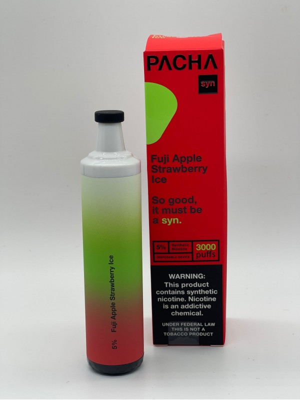 Pacha Syn Disposables by Pachamama - Fuji Apple Strawberry Ice [3000 puffs]