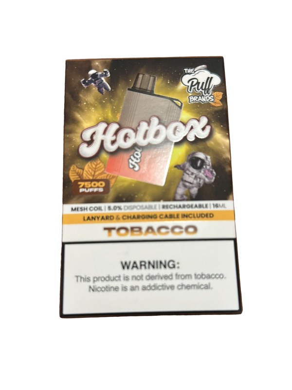 Hotbox Disposables [7500 Puffs] - Tobacco