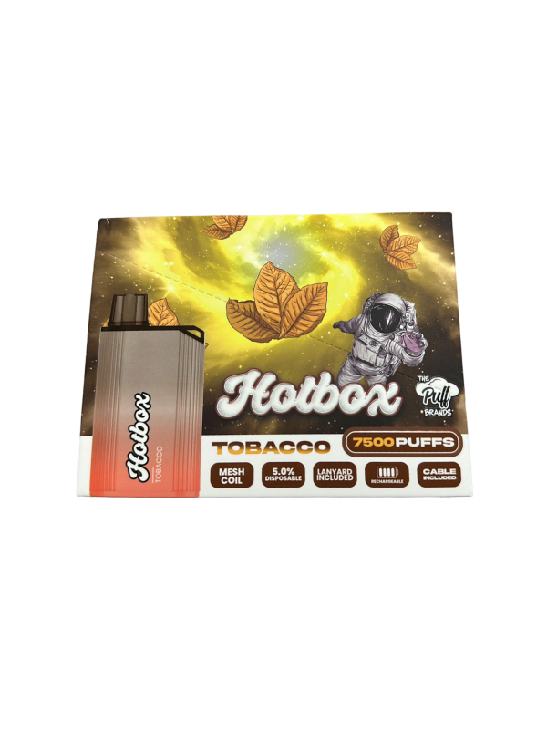 Hotbox Disposables [7500 Puffs] - Tobacco