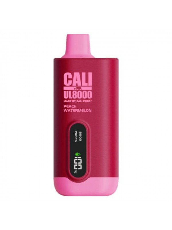 Cali UL8000 Disposable [8000 puffs] - Peach Waterm...