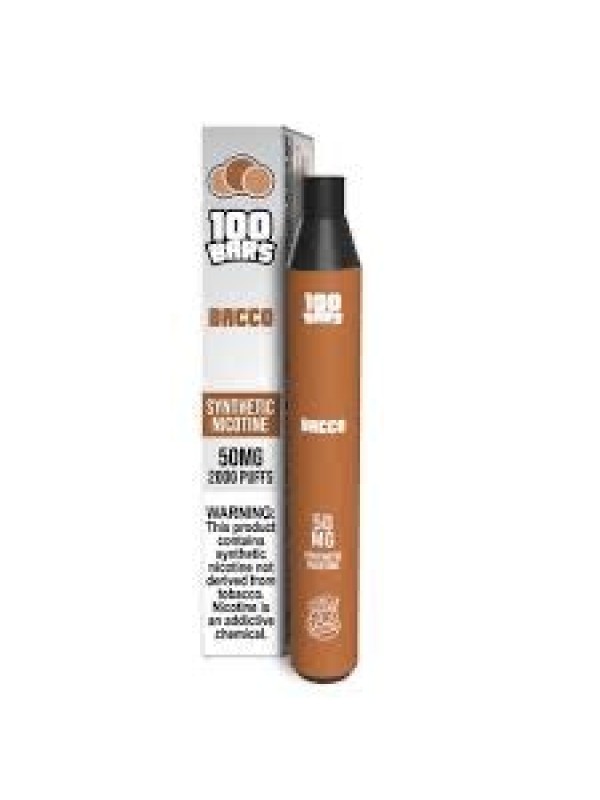 Keep It 100 Bars Disposable - Bacco - 2000 puffs [CLEARANCE]