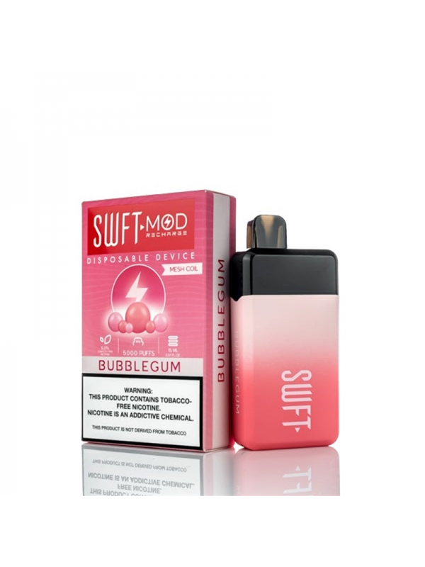 SWFT Mod Disposable Device [5000 puffs] - Bubblegu...