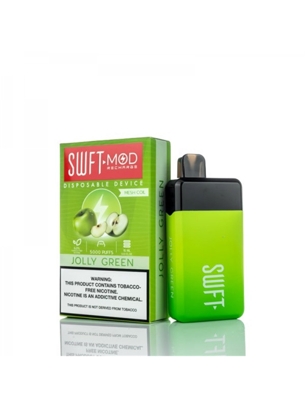 SWFT Mod Disposable Device [5000 puffs] - Jolly Gr...