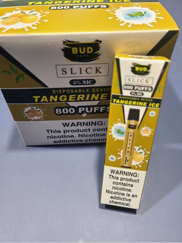 Bud Vape Slick - 800 puffs - Tangerine Ice [CLEARA...