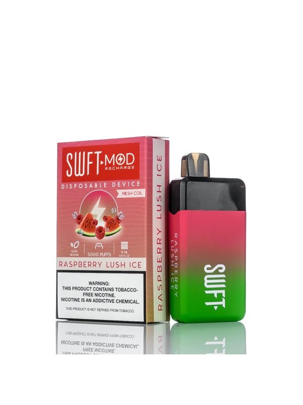 SWFT Mod Disposable Device [5000 puffs] - Raspberr...