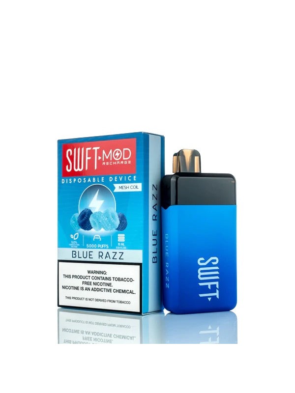 SWFT Mod Disposable Device [5000 puffs] - Blue Raz...