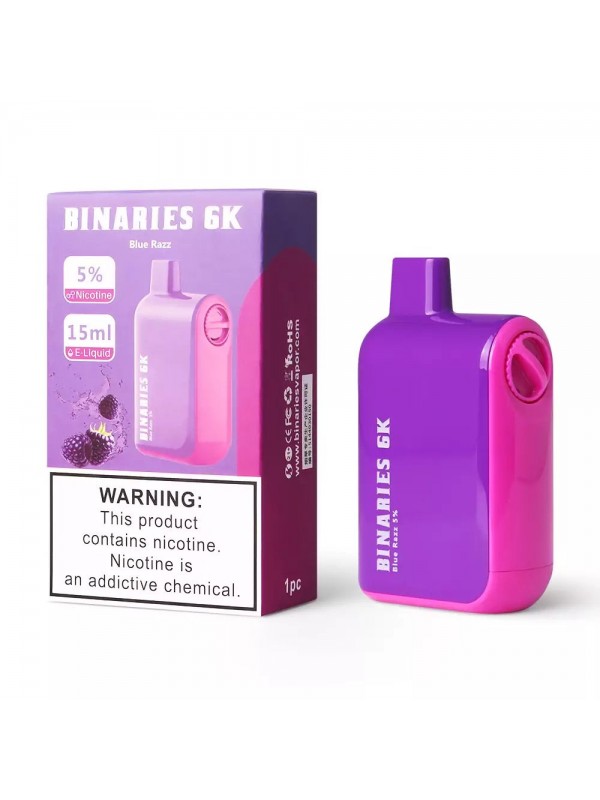 Horizon Binaries 6k Disposable [6000 puffs] - Blue...