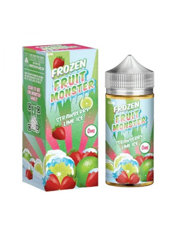 Frozen Fruit Monster - Strawberry Lime Ice - 100ml