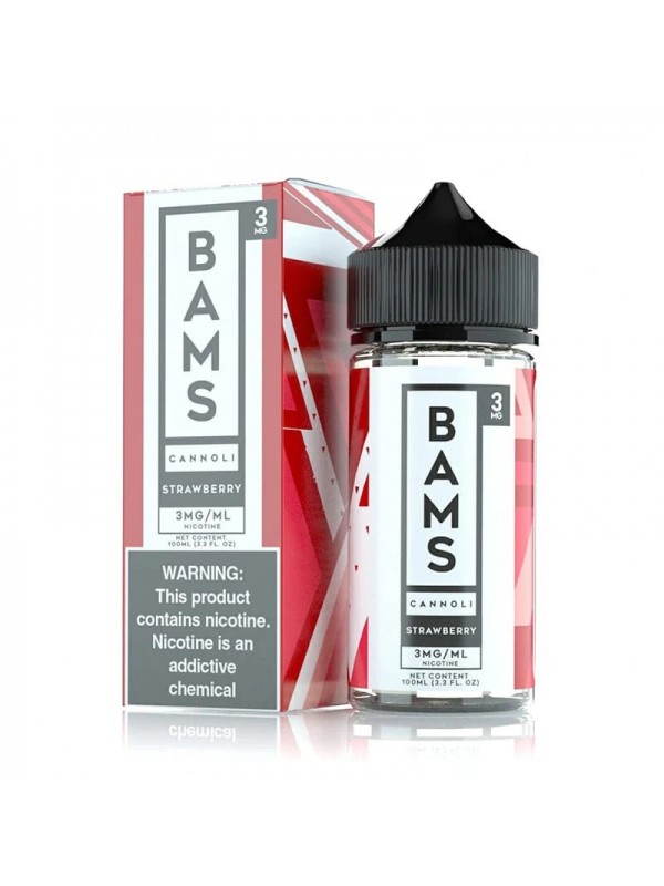 Bam's Strawberry Cannoli 100ml