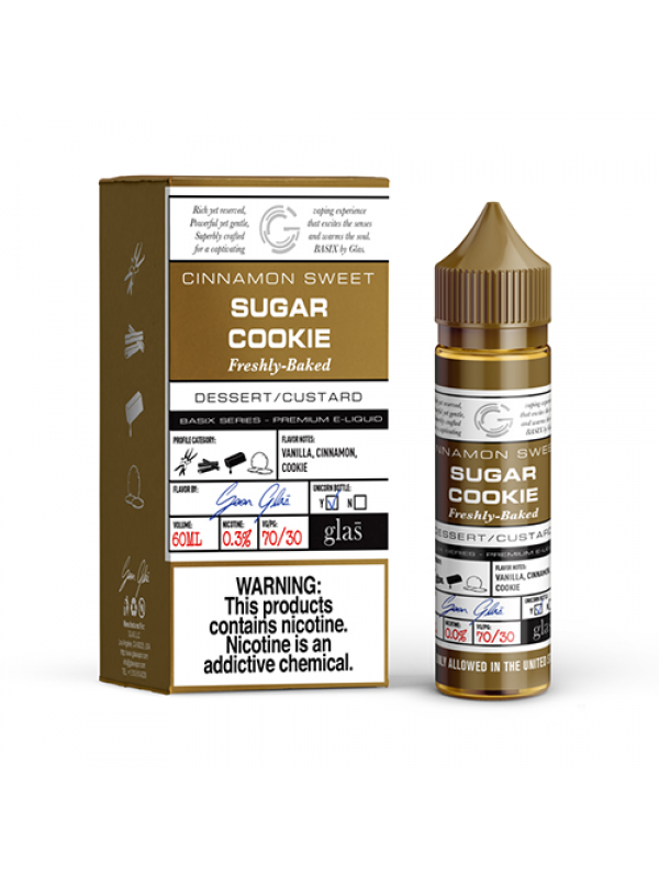 Glas - Basix Series - Sugar Cookie 60ml