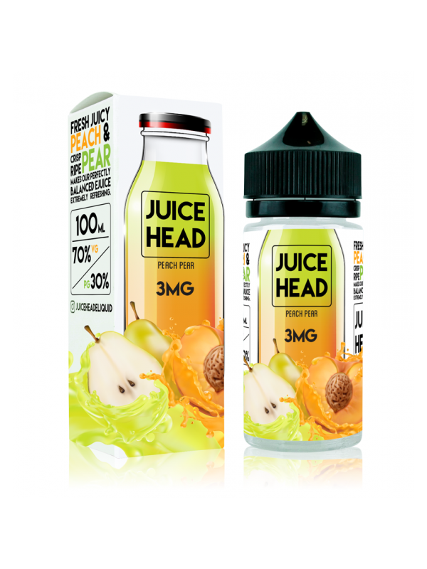 Juice Head 100ml - Peach Pear