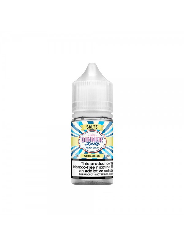 Dinner Lady Salt 30ml - Vanilla Custard