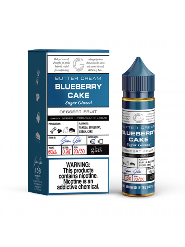 Glas - Basix Series - Blueberry Cake 60ml