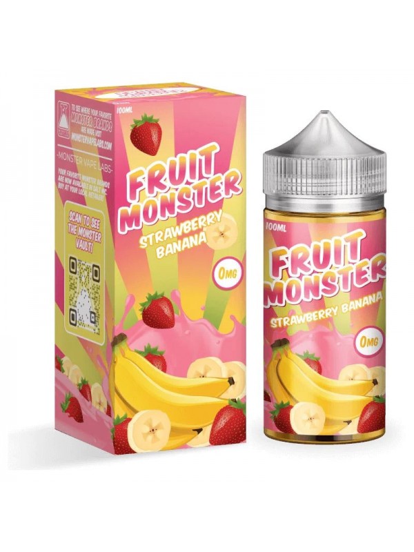 Fruit Monster - Strawberry Banana - 100ml