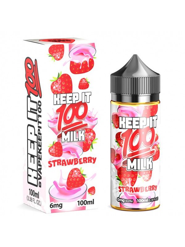 Keep it 100 - Berry Au Lait 100ml